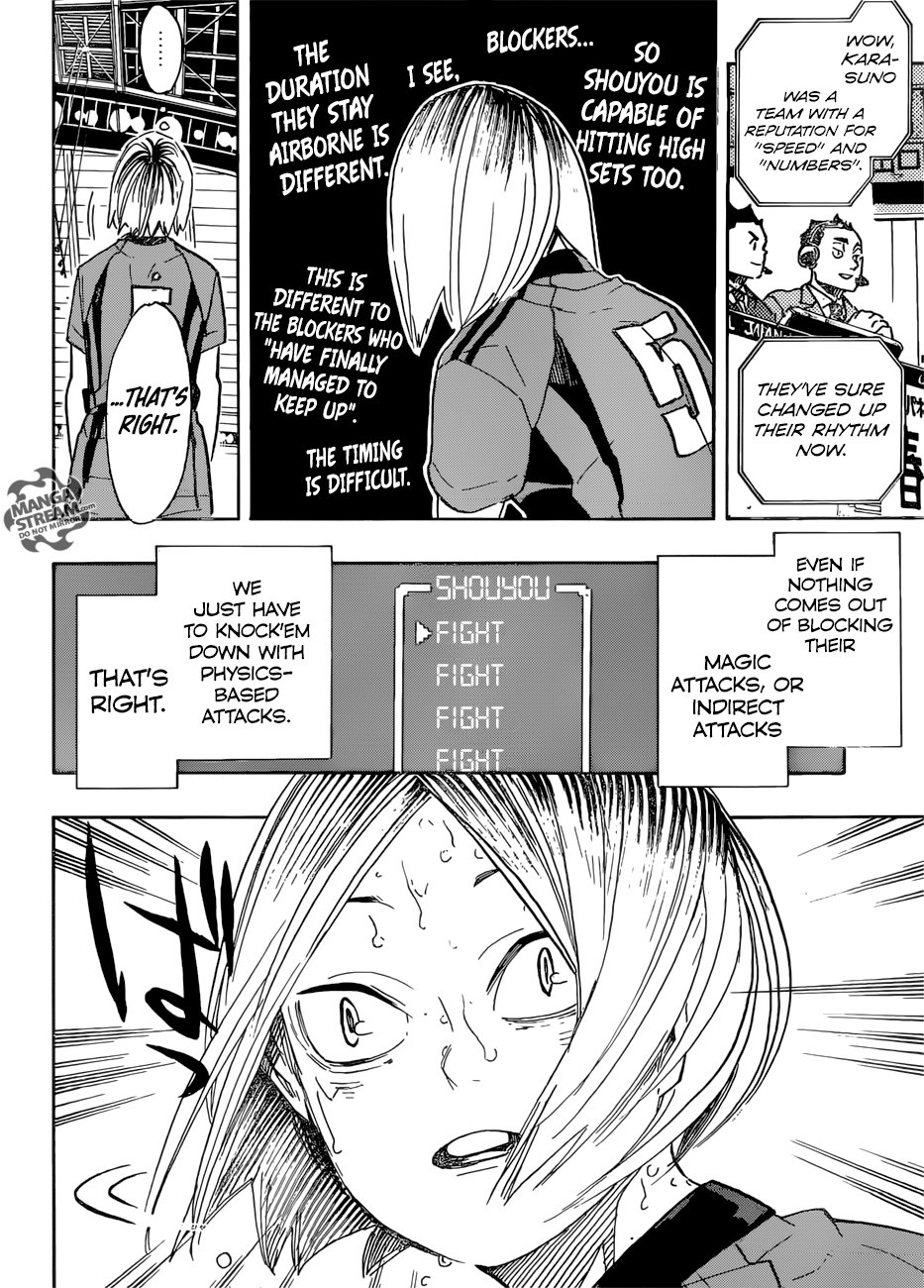 Haikyuu!!, Chapter 315 image 15